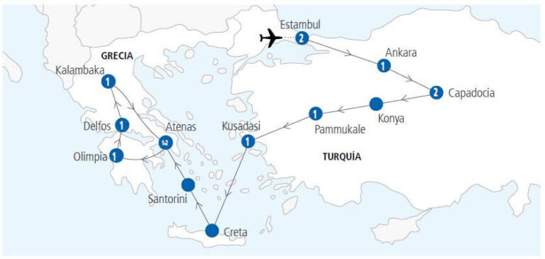 Tour Turquía, Grecia Espectacular 2021 - Viajes Be You